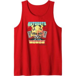 Transformers: Rise of the Beasts Autobots In The House Retro Tank Top(Red)