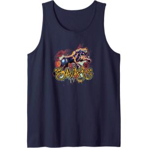 Transformers: Rise of the Beasts Savage Cheetor Graffiti Tank Top(Navy Blue)