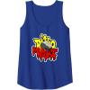 Transformers Dino Might Grimlock Dripping Graffiti Logo Tank Top(Royal Blue)
