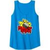 Transformers Dino Might Grimlock Dripping Graffiti Logo Tank Top(Sapphire Blue)