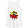 Transformers Dino Might Grimlock Dripping Graffiti Logo Tank Top(White)
