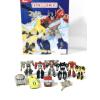 Transformers My Busy Books – Storybook, 10 figurines, playmat
