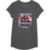 Transformers: Rise of the Beasts Optimus Distressed Shot T-Shirt(Asphalt Grey)
