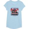 Transformers: Rise of the Beasts Optimus Distressed Shot T-Shirt(Baby Blue)