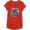 Transformers: Rise of the Beasts Optimus Distressed Shot T-Shirt(Red)