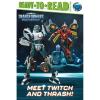 Meet Twitch and Thrash!: Ready-to-Read Level 2 (Transformers: EarthSpark)