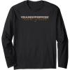 Transformers: Rise of The Beasts Shaded Movie Logo Long Sleeve T-Shirt(Black)