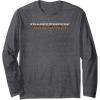 Transformers: Rise of The Beasts Shaded Movie Logo Long Sleeve T-Shirt(Dark Heather Grey)