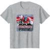 Transformers: Rise of the Beasts Optimus Distressed Shot T-Shirt(Heather Grey)