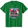 Transformers: Rise of the Beasts Optimus Distressed Shot T-Shirt(Kelly Green)