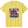 Transformers: Rise of the Beasts Optimus Distressed Shot T-Shirt(Lemon Yellow)