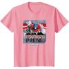 Transformers: Rise of the Beasts Optimus Distressed Shot T-Shirt(Pink)