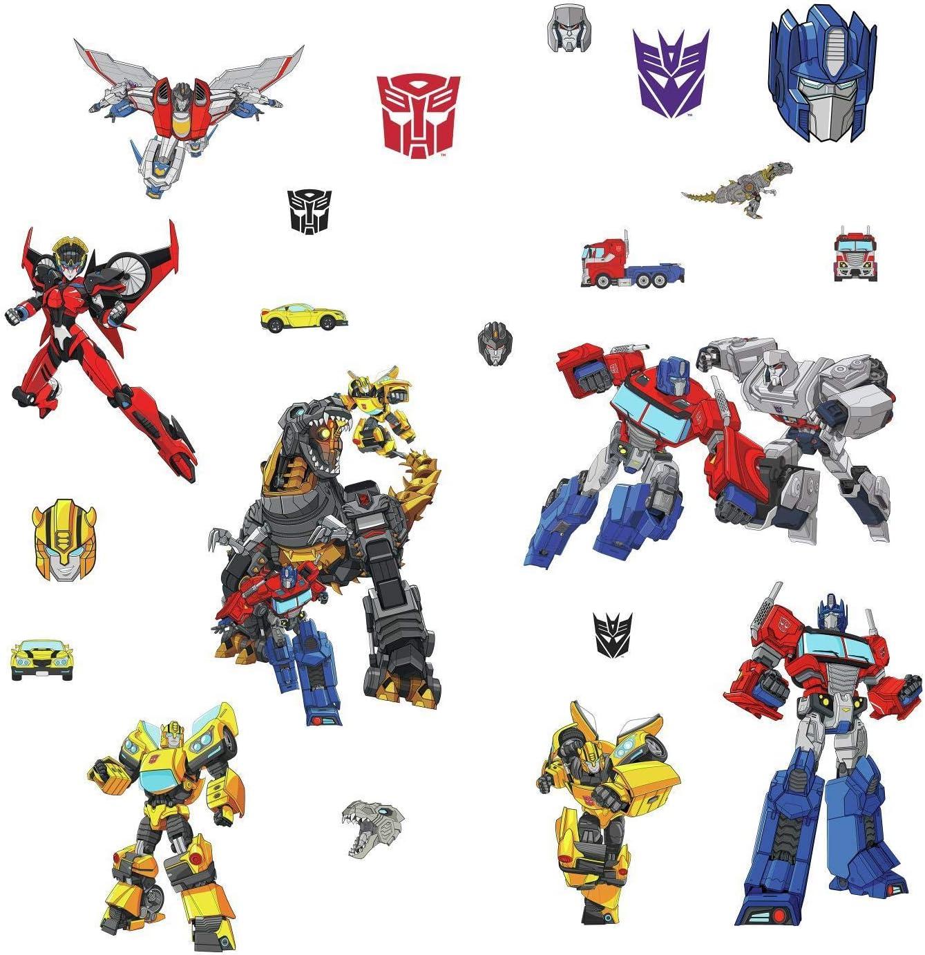 image:imageRoomMates RMK3923SCS Transformers Cyberverse Peel and Stick Wall Decals