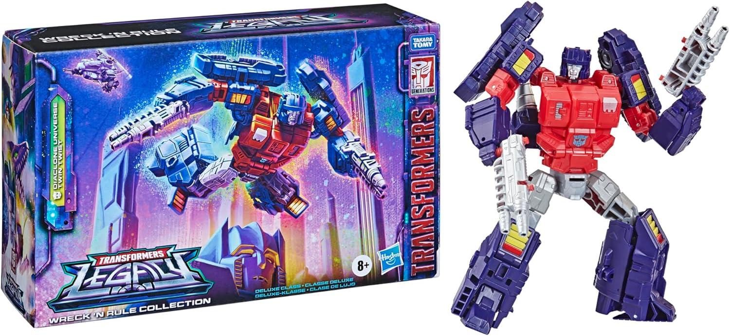 image:imageTransformers Generations Legacy Wreck N Rule Collection Diaclone Universe Twin Twist Ages 8 and Up 55inch Amazon Exclusive