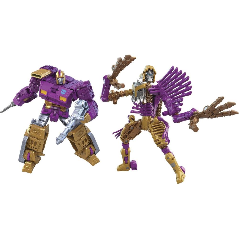 image:imageTransformers Generations Legacy Wreck N Rule Collection Comic Universe Impactor and Spindle Ages 8 and Up 55inch