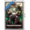 Hasbro Transformers: Rise of the Beasts – Maximals Wall Poster, 34L” x 22.4W”, Mahogany Framed Version(Barnwood Framed Version)