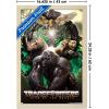 Hasbro Transformers: Rise of the Beasts – Maximals Wall Poster, 34L” x 22.4W”, Mahogany Framed Version(Blonde Framed Version)