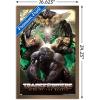 Hasbro Transformers: Rise of the Beasts – Maximals Wall Poster, 34L” x 22.4W”, Mahogany Framed Version(Bronze Framed Version)
