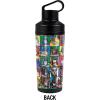 Transformers OFFICIAL Transformer Squares 18 oz Insulated Water Bottle, Leak Resistant, Vacuum Insulated Stainless Steel with 2-in-1 Loop Cap
