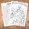 Transformers: Rise of the Beasts 48-Page Coloring Book with Temporary Tattoos, Bendon Hasbro 53170