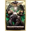 Hasbro Transformers: Rise of the Beasts – Maximals Wall Poster, 34L” x 22.4W”, Mahogany Framed Version(Gold Framed Version)