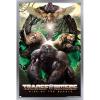 Hasbro Transformers: Rise of the Beasts – Maximals Wall Poster, 34L” x 22.4W”, Mahogany Framed Version(Silver Framed Version)