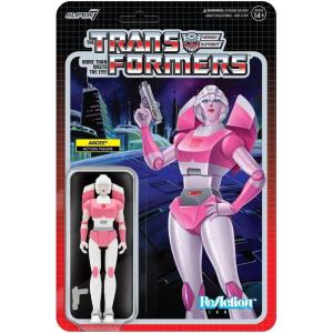 Super7 Transformers Prowl – 3.75″ Transformers Action Figure with Accessory Classic Cartoon Collectibles and Retro Toys(Arcee)