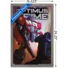 Hasbro Transformers – Optimus Prime Wall Poster, 34L” x 22.4W”, Poster & Clip Bundle(Barnwood Framed Version)