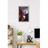 Hasbro Transformers – Optimus Prime Wall Poster, 34L” x 22.4W”, Poster & Clip Bundle(Gray Framed Version)