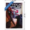 Hasbro Transformers – Optimus Prime Wall Poster, 34L” x 22.4W”, Poster & Clip Bundle(White Framed Version)
