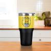 Transformers Bumblebee Head Stainless Steel Tumbler 30 oz Coffee Travel Cup, Vacuum Insulated & Double Wall with Leakproof Sliding Lid(30 Ounces)