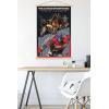 Trends International Hasbro Transformers: Rise of the Beasts – Optimus Prime vs. Scourge Wall Poster, 22.37″ x 34.00″, Premium Print and Beechwood Hanger Bundle(Premium Print and Beechwood Hanger Bundle)