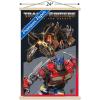 Trends International Hasbro Transformers: Rise of the Beasts – Optimus Prime vs. Scourge Wall Poster, 22.37″ x 34.00″, Premium Print and Beechwood Hanger Bundle(Premium Print and Beechwood Hanger Bundle)