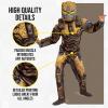 Cheetor Transformers Costume for Kids, Official Transformers Rise of the Beasts Muscle Padded Costume and Mask