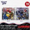 Treasures Gifted Officially Licensed Transformers Party Supplies – Serves 32 Guests – Dinnerware Classic Set for Birthday – Plates, Napkins, & Cups(Serves 16)