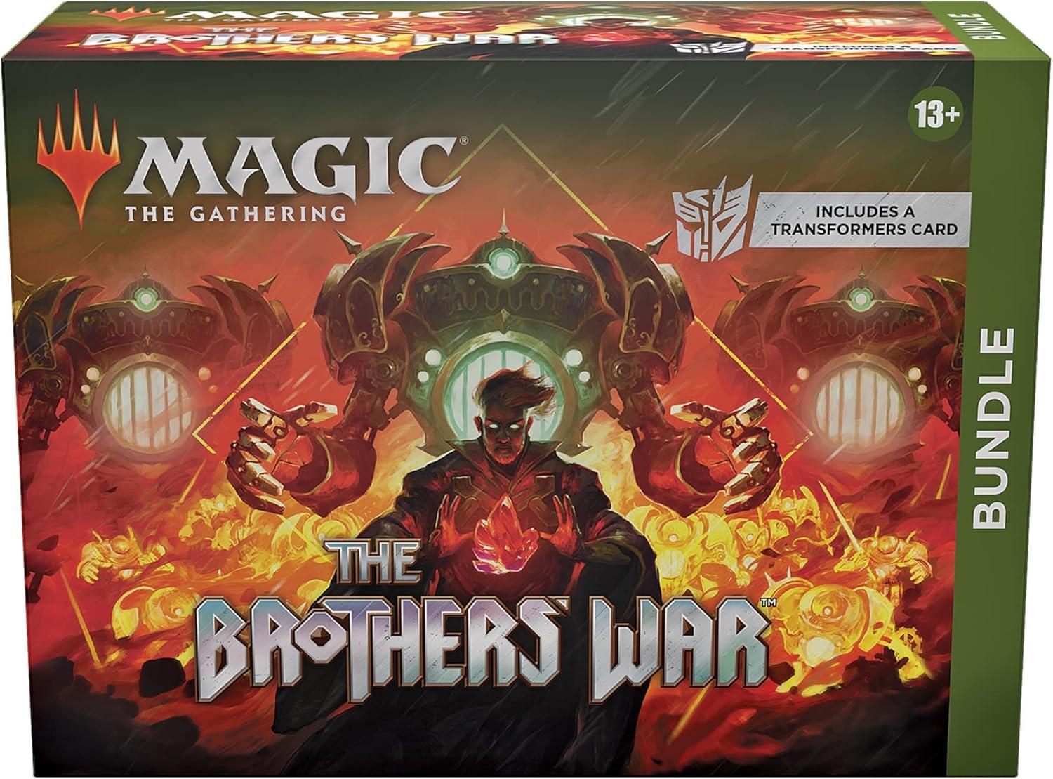 image:imageMagic The Gathering The Brothers War Bundle Transformers Card 8 Set Boosters and Accessories