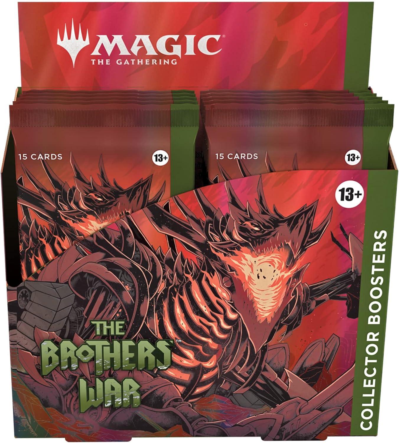 image:imageMagic The Gathering The Brothers War Collector Booster Box 12 Packs 180 Magic Cards