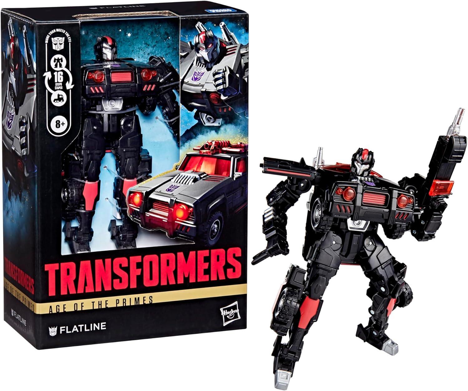 image:imageTransformers Age of The Primes Flatline Voyager Class 7Inch Converting Action Figure Robot Toys for Ages 8