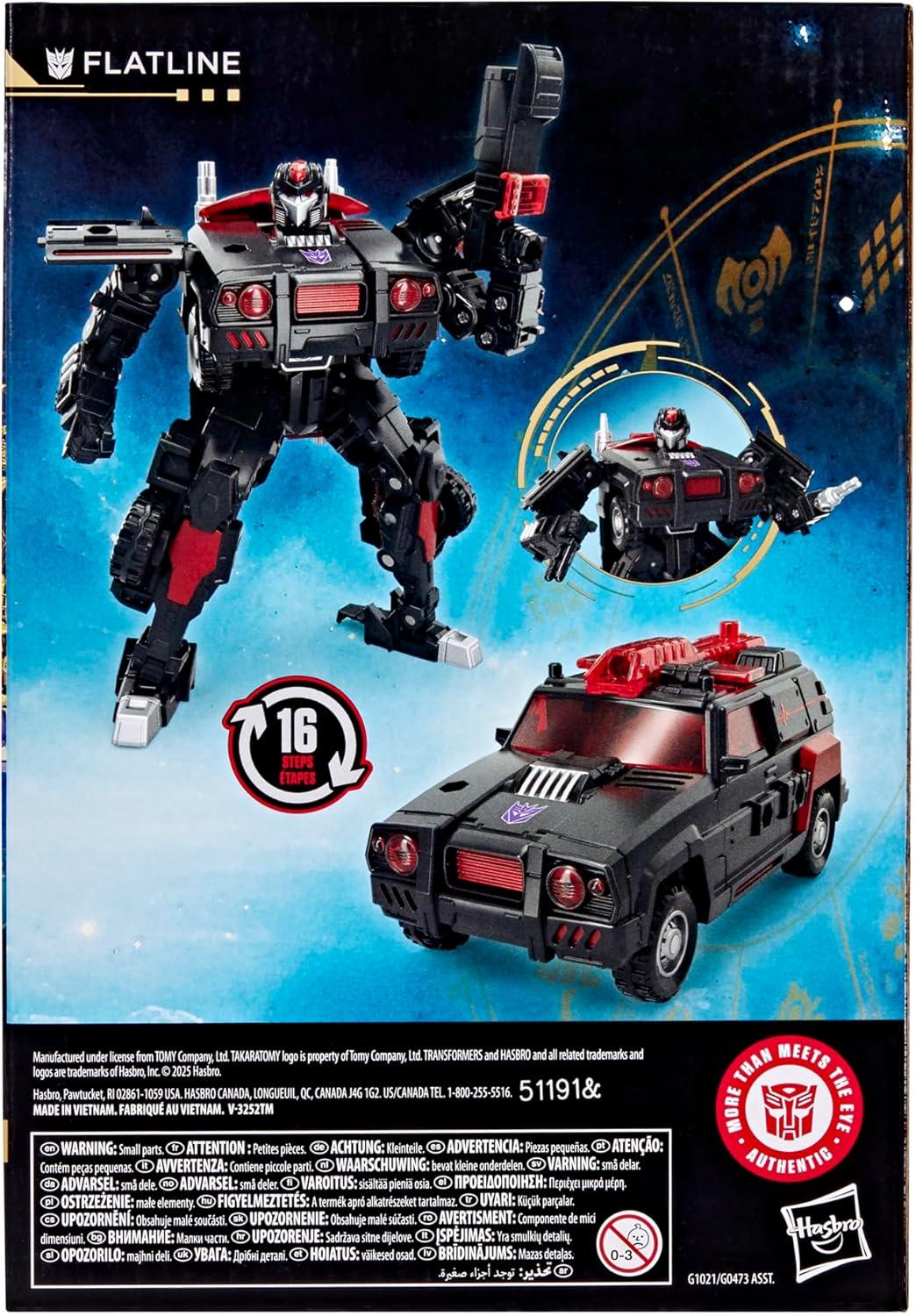 image:imageTransformers Age of The Primes Flatline Voyager Class 7Inch Converting Action Figure Robot Toys for Ages 8