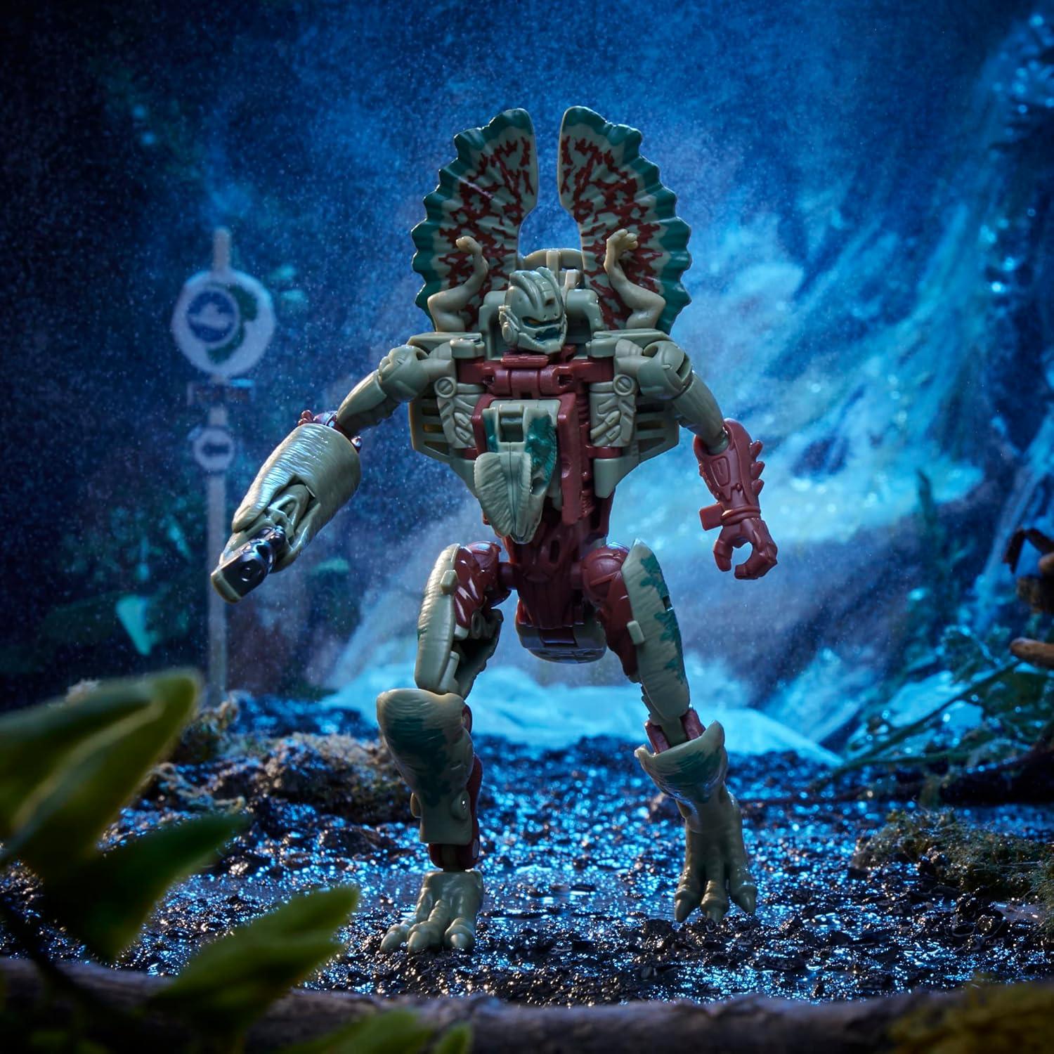 image:imageTransformers Collaborative Jurassic Park x Toys Dilophocon ampamp Autobot JP12 Action Figures for Boys and Girls Ages 8 and Up Amazon Exclusive