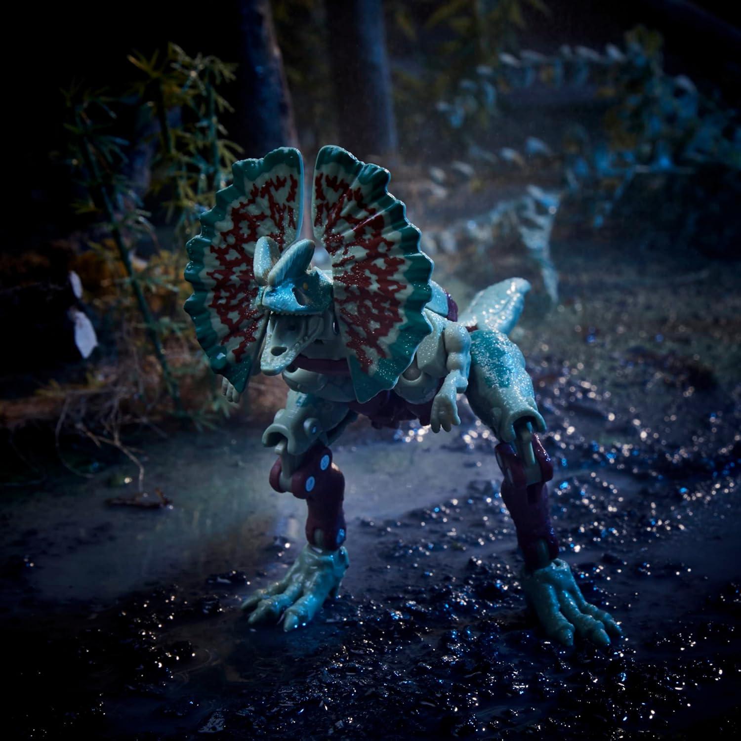 image:imageTransformers Collaborative Jurassic Park x Toys Dilophocon ampamp Autobot JP12 Action Figures for Boys and Girls Ages 8 and Up Amazon Exclusive