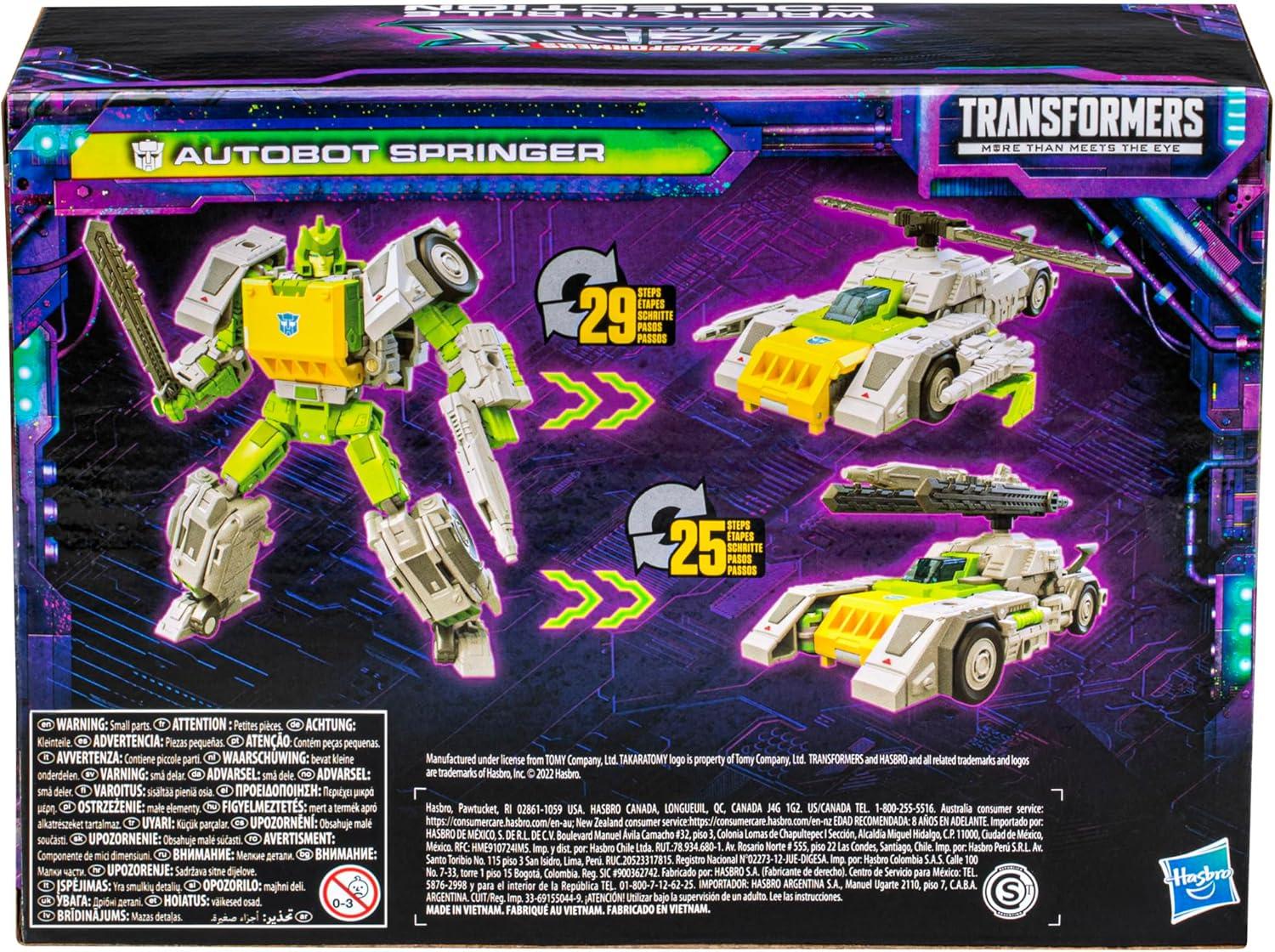 image:imageTransformers Generations Legacy Wreck N Rule Collection Autobot Springer Ages 8 and Up 7inch Amazon Exclusive