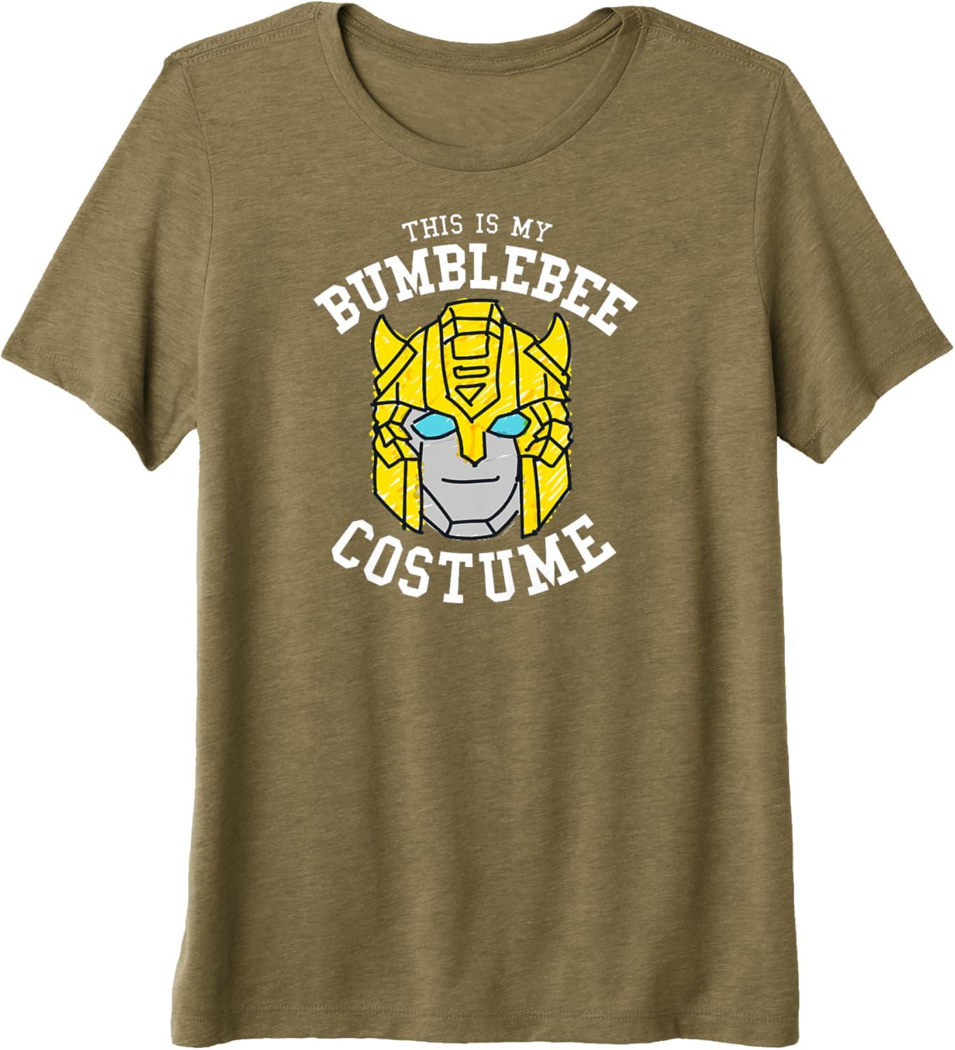 image:imageTransformers Halloween This is My Bumblebee Costume Premium TShirtOlive Green