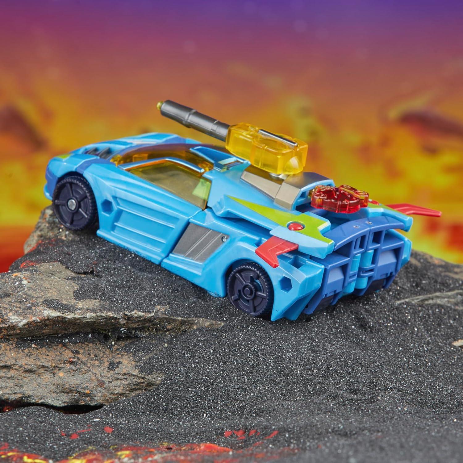 image:imageTransformers Legacy United Deluxe Class Cybertron Universe Hot Shot 55inch Converting Action Figure 8