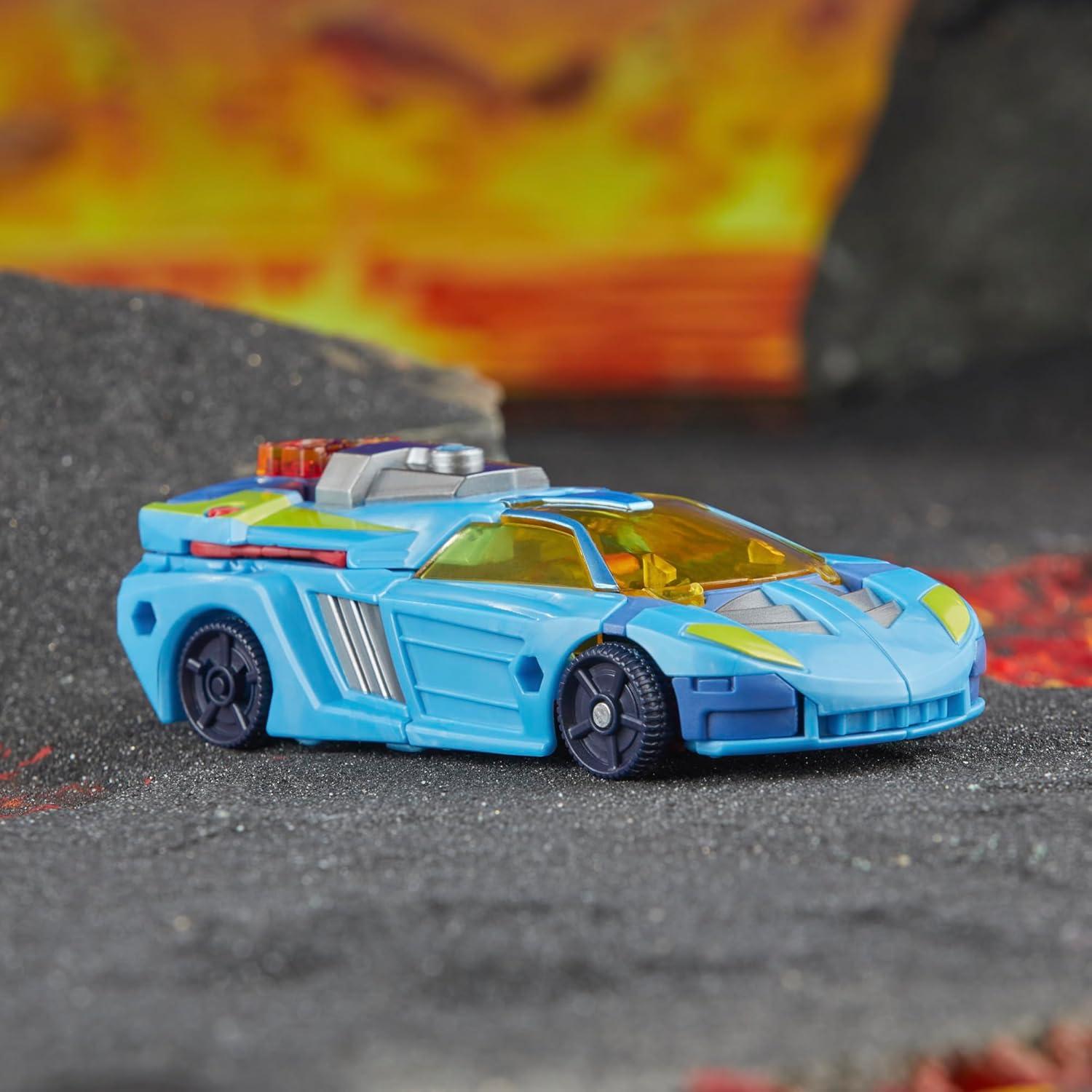 image:imageTransformers Legacy United Deluxe Class Cybertron Universe Hot Shot 55inch Converting Action Figure 8