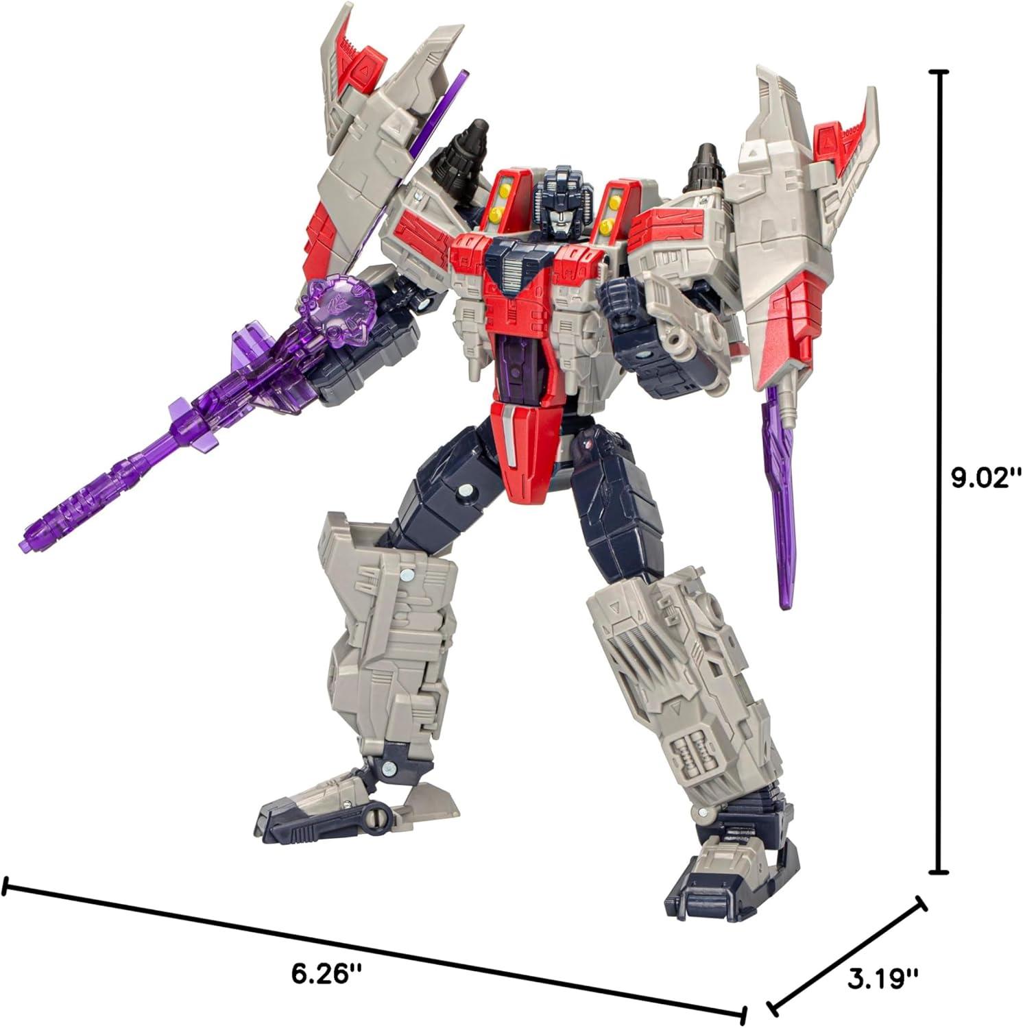 image:imageTransformers Legacy United Voyager Class Cybertron Universe Starscream 7inch Converting Action Figure 8 Years