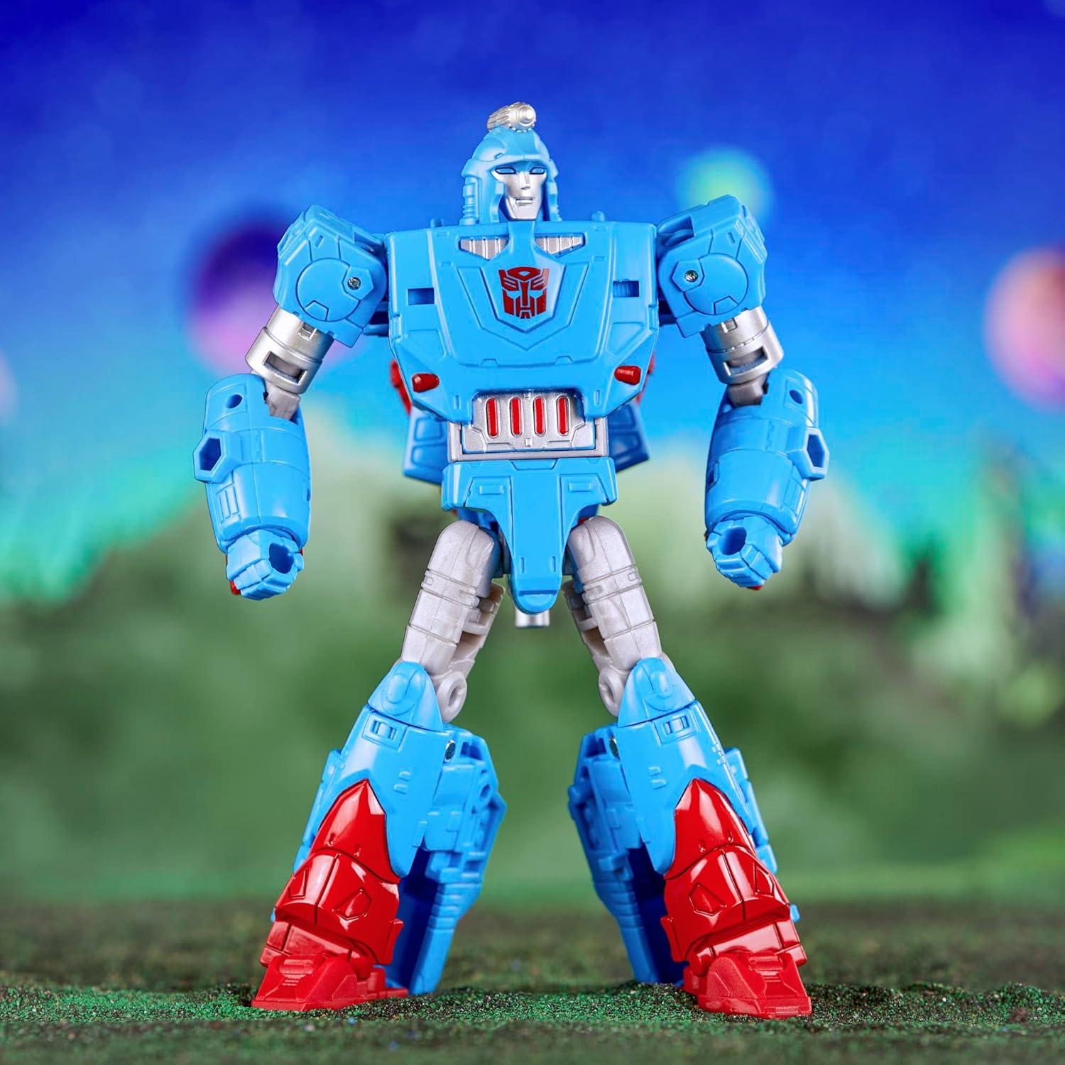 image:imageTransformers Toys Legacy Evolution Deluxe Autobot Devcon Toy 55inch Action Figure for Boys and Girls Ages 8 and Up