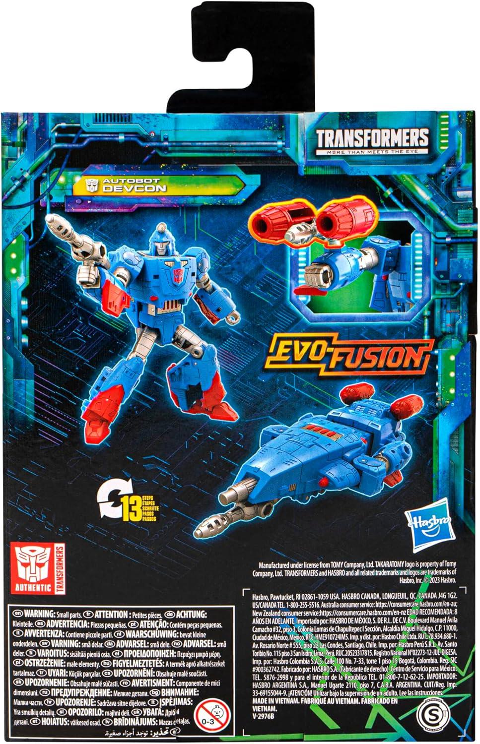 image:imageTransformers Toys Legacy Evolution Deluxe Autobot Devcon Toy 55inch Action Figure for Boys and Girls Ages 8 and Up