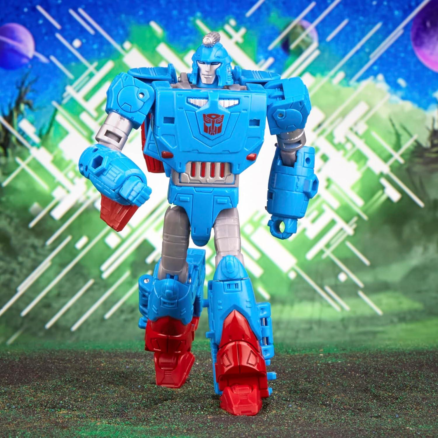 image:imageTransformers Toys Legacy Evolution Deluxe Autobot Devcon Toy 55inch Action Figure for Boys and Girls Ages 8 and Up