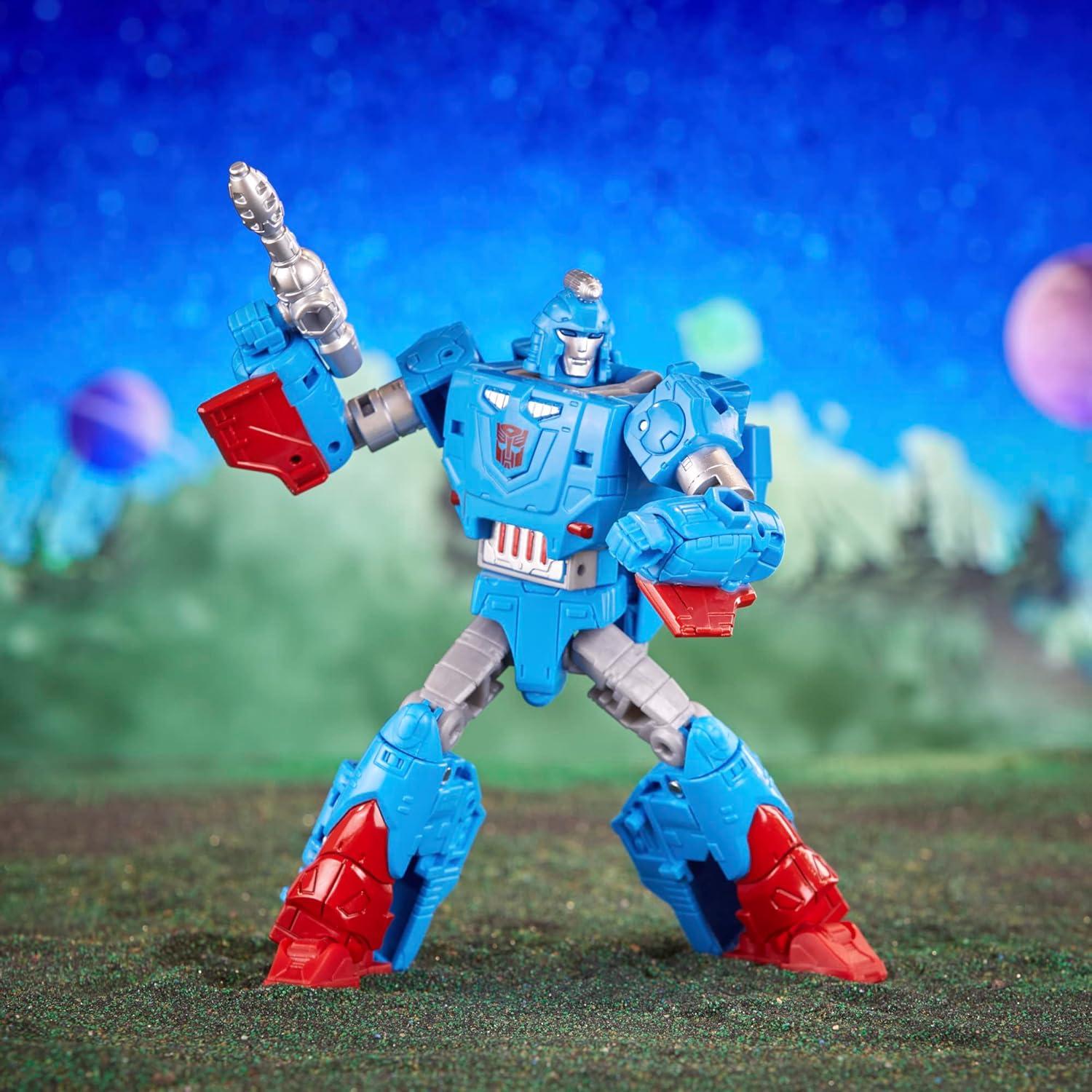 image:imageTransformers Toys Legacy Evolution Deluxe Autobot Devcon Toy 55inch Action Figure for Boys and Girls Ages 8 and Up
